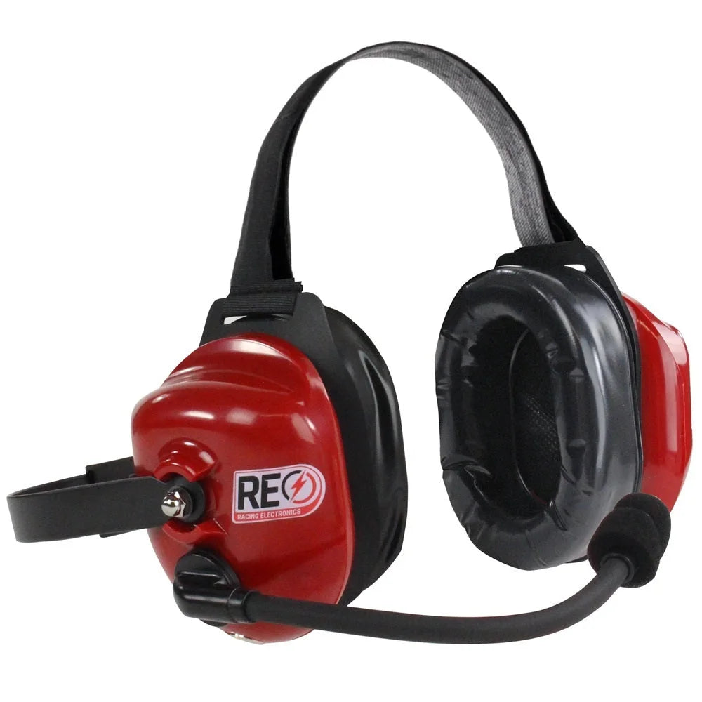 Racing Electronics Headset 2-Way - 1 Talk Port Behind the Neck RE006