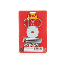 Load image into Gallery viewer, Racing Power Company 1/4in Flip-Over Pin With 1/2in Hood Stud Set
