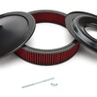 Load image into Gallery viewer, Racing Power Company 14inX3in Performance Sty le Air Cleaner Blk/Red