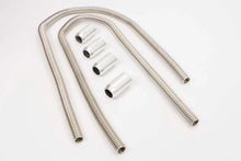 Load image into Gallery viewer, Racing Power Company 2-44in Stainless Heater Hose Kit w/Chrome Ends
