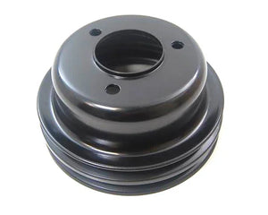 Racing Power Company 2 Groove Crank shaft Pulley Black R8974B fits Ford 289
