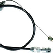 Load image into Gallery viewer, Racing Power Company 24In Black Throttle Cab le Braided Stainless