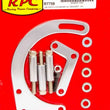 Load image into Gallery viewer, Racing Power Company 55-69 SBC Steel Low Mt Alt Bracket Chrome
