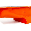 Load image into Gallery viewer, Racing Power Company 55-79 SBC Steel Drag Race Oil Pan Orange