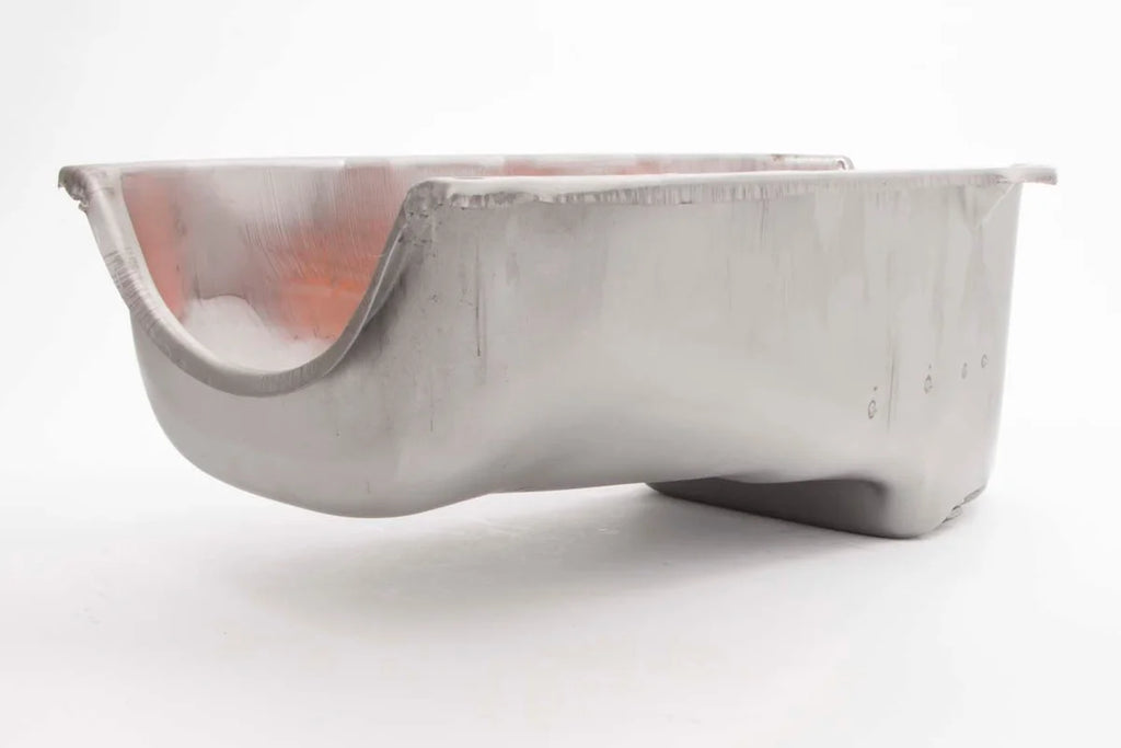 Racing Power Company 55-79 SBC Steel Stock Oil Pan Unplated