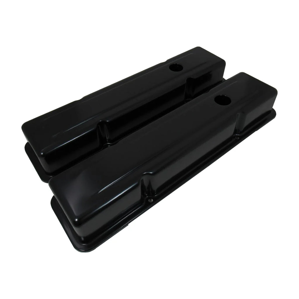 Racing Power Company 58-86 SBC Tall Valves Covers Black