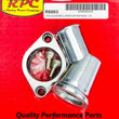 Load image into Gallery viewer, Racing Power Company 66-75 Chevy V8 Alum 45 Deg Water Neck Polished