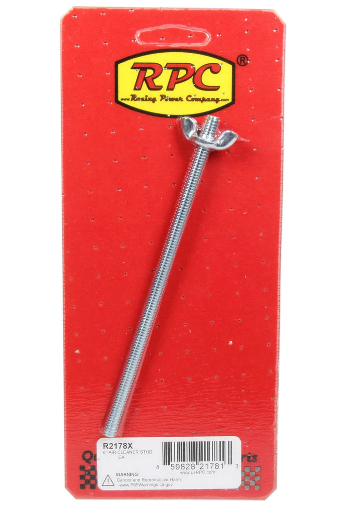 Racing Power Company 6In Air Cleaner Stud 1/4 -20