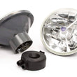 Load image into Gallery viewer, Racing Power Company 7in Tri-Bar Headlight w/H4 Bulb