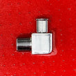 Load image into Gallery viewer, Racing Power Company 90 Degree Alum Fitting 5/8 x 1/2 Chrome