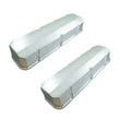 Load image into Gallery viewer, Racing Power Company Alum Fabricated BB Chevy Tall Valve Covers