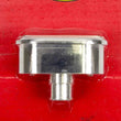 Load image into Gallery viewer, Racing Power Company Alum Finned V/C Breather Polished