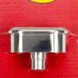 Load image into Gallery viewer, Racing Power Company Alum Finned V/C Breather Polished/Satin
