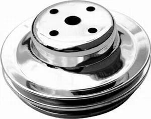 Racing Power Company BB Chevy Double Groove Long Water Pump Pulley