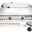 Load image into Gallery viewer, Racing Power Company BBC Alum Short V/C Ball Milled Polished