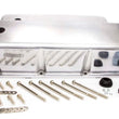 Load image into Gallery viewer, Racing Power Company BBC Alum Tall Plain V/C Polished
