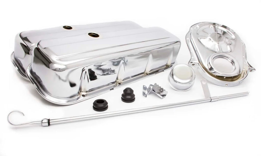 Racing Power Company BBC Engine Dress Up Kit w/Tall Valve Covers