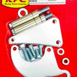 Load image into Gallery viewer, Racing Power Company BBC Saginaw Power Steer Bracket Lwp Chrome