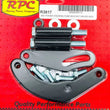 Load image into Gallery viewer, Racing Power Company BBC Saginaw Power Steer Bracket Swp Black