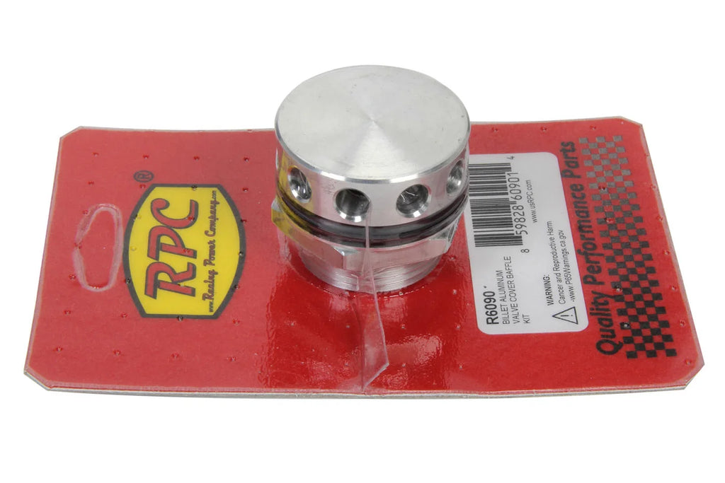 Racing Power Company Billet Aluminum Valve Co ver Baffle Kit