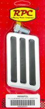 Load image into Gallery viewer, Racing Power Company Brake Pad Polished with Rubber Inserts