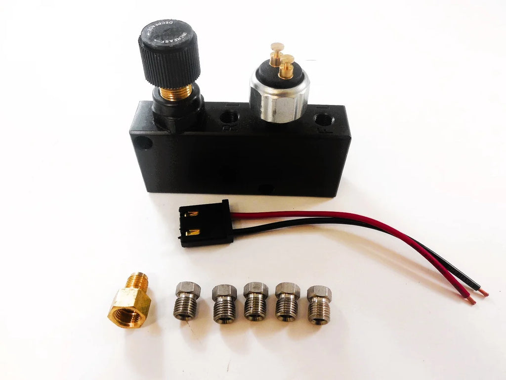 Racing Power Company Brake Proportioning Valve Adjustable Black