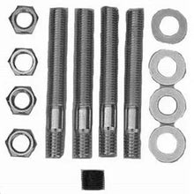 Load image into Gallery viewer, Racing Power Company Carb Adapter Hardware K it 3In Stud 5/16In Tread