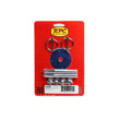 Load image into Gallery viewer, Racing Power Company Chrome 3/16In Flip-Over Hood Pin Kit - Steel R4056