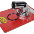 Load image into Gallery viewer, Racing Power Company Chrome Aluminum Water Neck 15Deg R6015C fits Sb Chevy