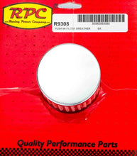Load image into Gallery viewer, Racing Power Company Chrome Push In Breather w/o Shield 3in Tall Each