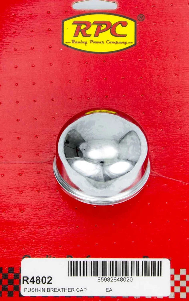 Racing Power Company Chrome Push In Oil Fill Cap