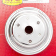 Load image into Gallery viewer, Racing Power Company Chrome Steel Crankshaft Pulley 2Groove Long WP