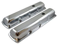 Load image into Gallery viewer, Racing Power Company Chrome Steel Oldsmobile Tall Valve Cover Pair