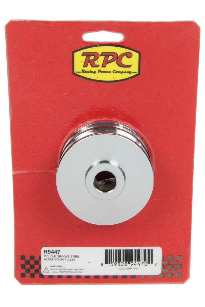 Racing Power Company Double Groove Alternator Pulley