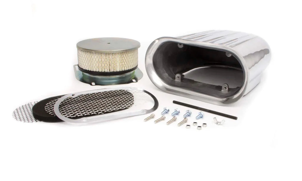 Racing Power Company Finned Alum Scoop Polish w/Element