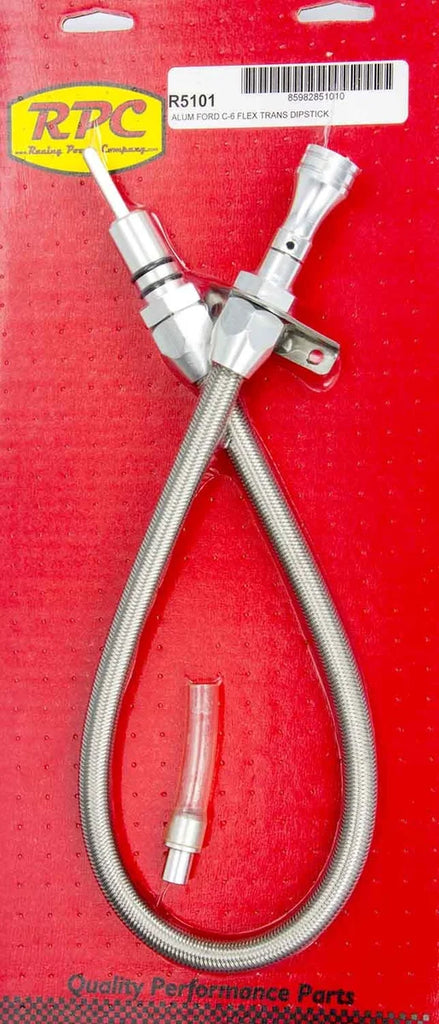 Racing Power Company Flexible Trans Dipstick Ford C6 F/W Mount