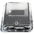 Load image into Gallery viewer, Racing Power Company GM 700R4/4L60E Trans Pan Chrome Steel Finned