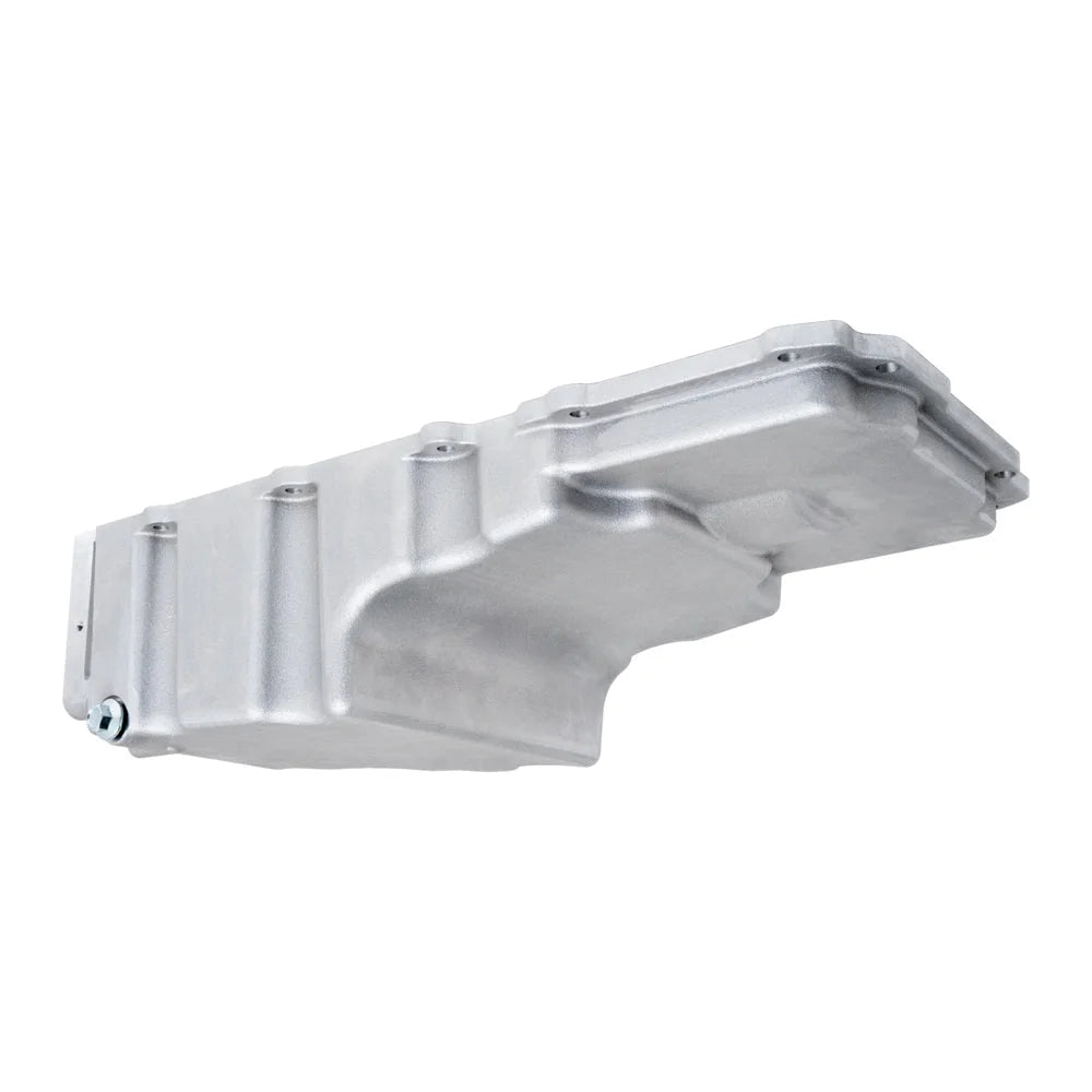 Racing Power Company GM LS Engine Aluminum Oil Pan 6 Qt. Satin