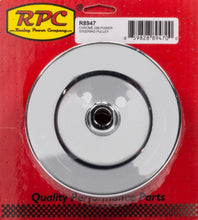 Load image into Gallery viewer, Racing Power Company GM Power Steering Pulley 2 Groove Chrome