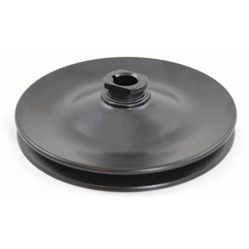 Racing Power Company GM Power Steering Pulley Black Single Grooved