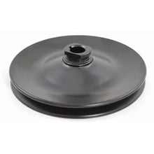 Load image into Gallery viewer, Racing Power Company GM Power Steering Pulley Black Single Grooved