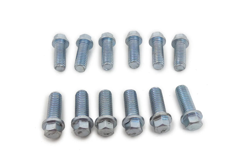 Racing Power Company Header Bolt Kit 3/8in Zinc Set Of 12