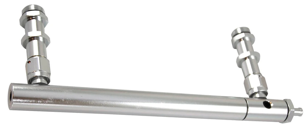 Racing Power Company Holley Billet Alum Fuel Log -Clear