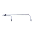 Load image into Gallery viewer, Racing Power Company Holley Quad Fuel Line Chrome 9-5/16in Center