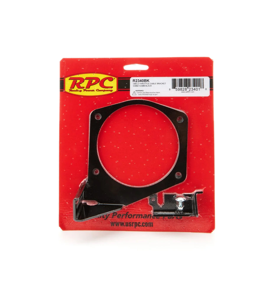 Racing Power Company LS Throttle Cable Brackt Black