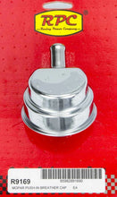 Load image into Gallery viewer, Racing Power Company Mopar Style Chrome Breather w/Tube