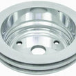 Load image into Gallery viewer, Racing Power Company Pol Alum Double Groove Pulley R9485POL fits SBC