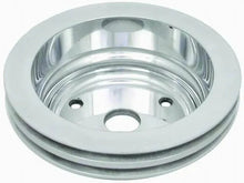 Load image into Gallery viewer, Racing Power Company Pol Alum Double Groove Pulley R9485POL fits SBC