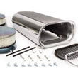 Load image into Gallery viewer, Racing Power Company Polished Hilborn Style Dual Quad Scoop