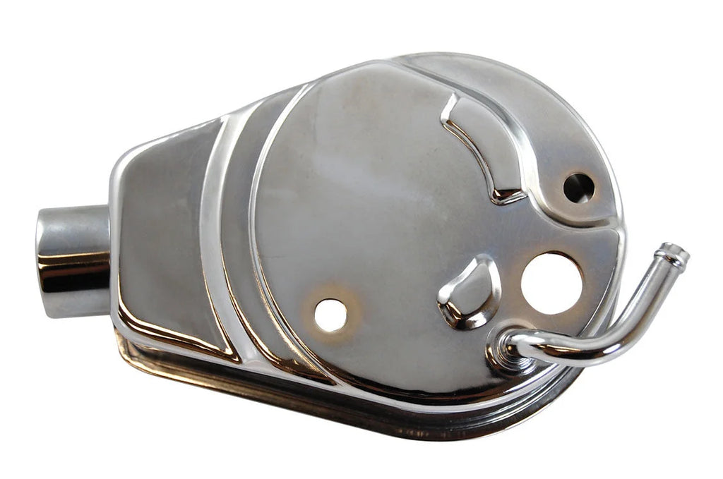 Racing Power Company Power Steering Pump Rese rvoir Only Chrome